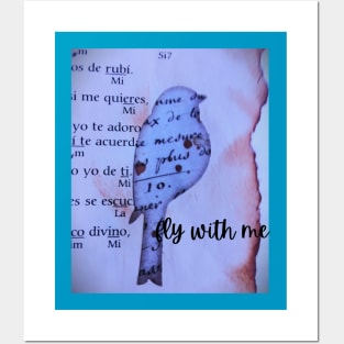 fly with me Posters and Art